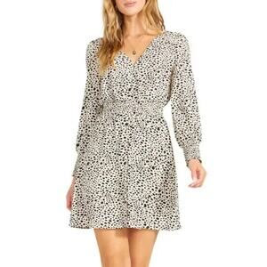 BB Dakota Spot A Cutie Mini Dress S Flirty Feminine Flowy Modern Date Night GNO